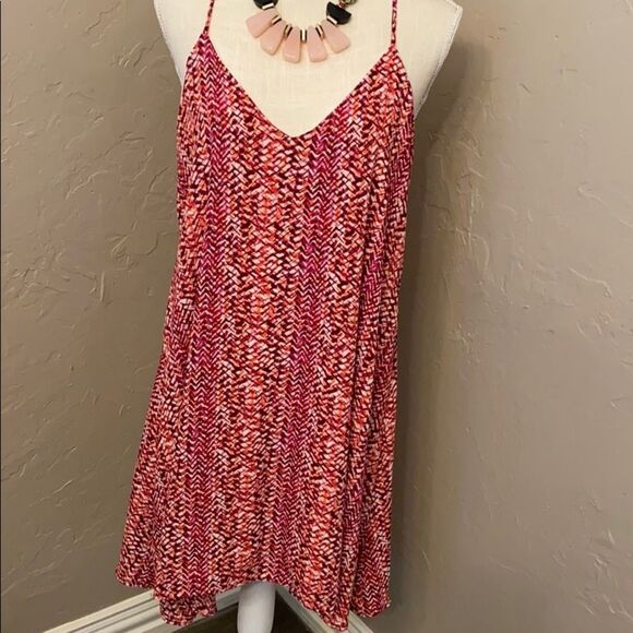 Newbury Kustom USA Spaghetti Strap Open Back Summer Dress EUC - Picture 1 of 4